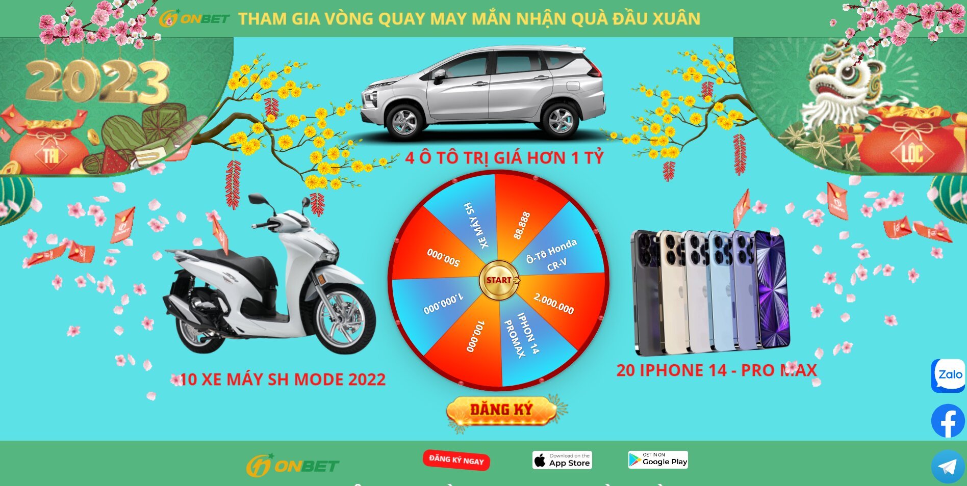 777Loc vòng quay may mắn